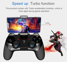 将图片加载到图库查看器,Black Portable 2.4G Wireless Bluetooth Mobile Trigger Joystick Game Console Controller Compatible With PC Laptop Tablets