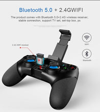 将图片加载到图库查看器,Black Portable 2.4G Wireless Bluetooth Mobile Trigger Joystick Game Console Controller Compatible With PC Laptop Tablets
