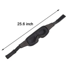 Load image into Gallery viewer, Black Soft Padded Sleeping Mask For Eyes Lightweight Blindfold Night Mask Modern Adjustable Super Smooth Eye Patch For Sleep