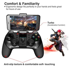 Load image into Gallery viewer, Black Solid Bluetooth Joystick Smartphone Trigger Gamepad Controller Compatible With TV PC Laptop