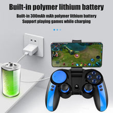 Load image into Gallery viewer, Black Solid Bluetooth Joystick Smartphone Trigger Gamepad Controller Compatible With TV PC Laptop