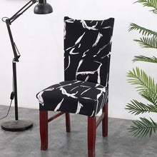 Load image into Gallery viewer, Black Spandex elastic wedding Chair Covers Anti-dirty housse de chaise office hotel chair cover seat Chair Covers Protector Seat Case Chair Cover Seat Protector Super Fit Slipcover Stretch Removable Washable
