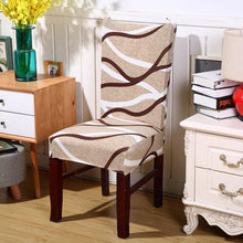 Load image into Gallery viewer, Black Spandex elastic wedding Chair Covers Anti-dirty housse de chaise office hotel chair cover seat Chair Covers Protector Seat Case Chair Cover Seat Protector Super Fit Slipcover Stretch Removable Washable