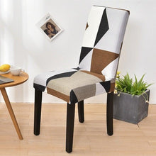 Load image into Gallery viewer, Black Spandex elastic wedding Chair Covers Anti-dirty housse de chaise office hotel chair cover seat Chair Covers Protector Seat Case Chair Cover Seat Protector Super Fit Slipcover Stretch Removable Washable