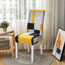 Load image into Gallery viewer, Black Spandex elastic wedding Chair Covers Anti-dirty housse de chaise office hotel chair cover seat Chair Covers Protector Seat Case Chair Cover Seat Protector Super Fit Slipcover Stretch Removable Washable