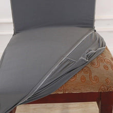 Load image into Gallery viewer, Black Spandex elastic wedding Chair Covers Anti-dirty housse de chaise office hotel chair cover seat Chair Covers Protector Seat Case Chair Cover Seat Protector Super Fit Slipcover Stretch Removable Washable