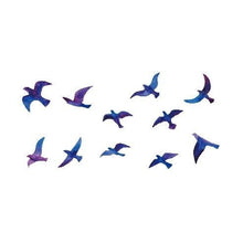 Load image into Gallery viewer, Black Waterproof Temporary Bird Tattoo Sticker Arm Leg Wrist Modern Small Tattoo For Womens And Kids
