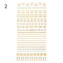 将图片加载到图库查看器,Black White 3D Nail Stickers Metal Gold Silver Geometric Tassel Strip Line Adhesive Transfer Decals Nail Art Design Gold Silver Metal Nail Sticker Metallic Curve Strip Line Nail Decal Self-Adhesive 3D Wave Design Nail Tips Decorations Manicure for Women