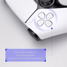 Load image into Gallery viewer, Black White Wireless Dual Sense Double Vibration Joystick Controller Compatible With PC Laptop For Gamers