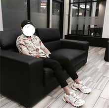 将图片加载到图库查看器,Black Womens Breathable Sneakers Spring Mesh Sneakers Woman Elegant Casual Sneakers Outdoor Sport Summer Couple Cushion Flats Running Womens Sneakers