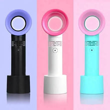 Load image into Gallery viewer, Bladeless Handheld Fan for Eyelash Extension