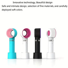Load image into Gallery viewer, Bladeless Handheld Fan for Eyelash Extension