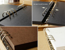 Load image into Gallery viewer, Blank Cover Albums Kraft Paper Diary Hand -Painted Graffiti Scrapbook Book Memory Album Home Decor House Decoration DIY Memorable Gifts For Loved Ones