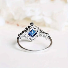 将图片加载到图库查看器,Blue Bead Decor Ring