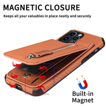 Load image into Gallery viewer, Blue Cards Wallet Leather Phone Case For Iphone 14 Plus 13 12 Mini 11 Pro Max X Xs Xr Men Luxury Business Purse Card Holder Cover Phone Case With Card Sleeve Men Phone Case