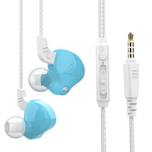 Load image into Gallery viewer, Blue Gaming Bass 3.5mm In-Ear Earphone Game Headset Noise Driver Gaming Earbuds Headset with Dual Mic Detachable & Built-in and Volume Control For Mobile Gaming PC Cancelling Earbuds With Mic