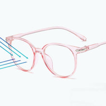 Load image into Gallery viewer, Blue Light Blocking Computer Glasses Retro Clear Lens Eyeglasses Frame And Myopia Glasses Men Women Short Sight Eyewear Blue Coated Women Diopter Eyeglass0 -0.5 -1 -1.5 -2 -2.5 -3 -3.5 -4 -5 -6
