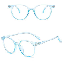Load image into Gallery viewer, Blue Light Blocking Computer Glasses Retro Clear Lens Eyeglasses Frame And Myopia Glasses Men Women Short Sight Eyewear Blue Coated Women Diopter Eyeglass0 -0.5 -1 -1.5 -2 -2.5 -3 -3.5 -4 -5 -6