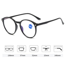 Load image into Gallery viewer, Blue Light Blocking Glasses - Women/Men Reading Glasses Vintage Business Also Blue Light Blocking Glasses Women Men Clear Lens Frame Eyewear Frame Reading Gaming Glasses +1.0 +1.5 +2.0 +2.5 +3.0 +3.5