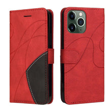 Load image into Gallery viewer, Blue PU Leather Wallet Flip Phone Case Cover For iPhone 13 Pro Max Case Leather Flip Cover iPhone 13 Pro Phone Case For iPhone 12 Mini 14 11 8 7 6 6s Plus 5 5s Case