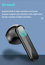 Load image into Gallery viewer, Bluetooth 5.1 Wireless Headphones Waterproof Sports Workout Earphones With Microphone Bluetooth In Ear Headphones Wireless Headset Quality Deep Bass Soft Earmuffs Light Weight Built-in Microphone Charging Box 3500mAh