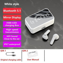 Load image into Gallery viewer, Bluetooth 5.1 Wireless Headphones Waterproof Sports Workout Earphones With Microphone Bluetooth In Ear Headphones Wireless Headset Quality Deep Bass Soft Earmuffs Light Weight Built-in Microphone Charging Box 3500mAh