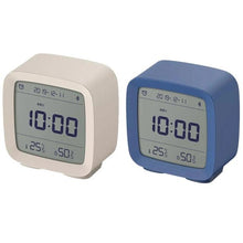 Load image into Gallery viewer, Bluetooth Alarm Clock Temperature Humidity Display LCD Screen Adjustable Clock Dual Alarm Clock with Night Light, Alarm Clock for Kids Small Alarm Clock for Home Bedroom Travel USB Powered Cute Design Nightlight With APP Smart Home