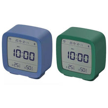 Load image into Gallery viewer, Bluetooth Alarm Clock Temperature Humidity Display LCD Screen Adjustable Clock Dual Alarm Clock with Night Light, Alarm Clock for Kids Small Alarm Clock for Home Bedroom Travel USB Powered Cute Design Nightlight With APP Smart Home