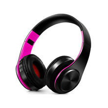 将图片加载到图库查看器,Bluetooth Foldable Earphone Unique Wireless Stereo Headphones Sport Earphone With Microphone Modern Music Headphones