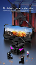 Load image into Gallery viewer, Bluetooth Game Headset Mobile Game 65ms Low Latency Chicken Winner True Wireless Earbuds with Mic Gaming Bluetooth Headphones Touch Control Eating Competitive Stereo Noise Reduction Earphones With Mic