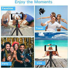 Load image into Gallery viewer, Bluetooth Selfie Stick Tripod