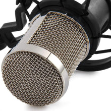 Load image into Gallery viewer, BM-800 Condenser Sound Recording Microphone with Shock Mount for Radio Braodcasting