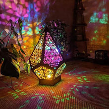 Load image into Gallery viewer, Bohemian Diamond Pole Star Projector Night Light