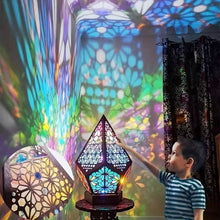 Load image into Gallery viewer, Bohemian Diamond Pole Star Projector Night Light