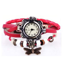 Load image into Gallery viewer, Boho Chic Vintage Inspired Handmade Butterfly Watch