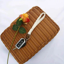 将图片加载到图库查看器,Boho Handmade Wristlet Bracelet Keyring