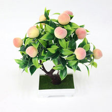 Load image into Gallery viewer, Bonsai Artificial Bonsai Fake Tree Yellow Foam Fruit Potted For Home Decoration Accessories Wedding Decor