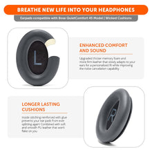 将图片加载到图库查看器,Bose QC45 Replacement Ear Pads