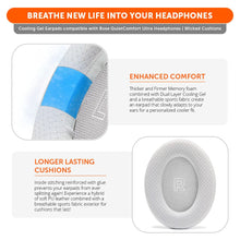 Load image into Gallery viewer, Bose QuietComfort Ultra Gen 1 & Gen 2 Cooling Gel Earpads - WC FreeZe QC Ultra