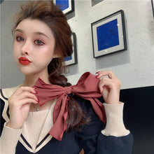 将图片加载到图库查看器,Bowknot Hair Scrunchies For Women Girls Sweet Elastic Hair Bands Elegant Hair Tie Rope Rubber Band Hair Gum Gorgeous Hair Accessories For Women
