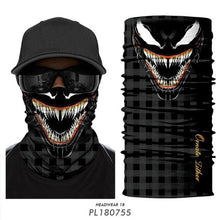 将图片加载到图库查看器,Breathable Mask Bandana Neck Gaiter Cycling Face Mask Hiking Scarves Headband Summer Balaclava Neck Gaiter Tubular Buff Bandana Scarf Headgear Bicycle Half Mask Face Cover Venom Headband Summer Men Beanie Hat Windproof Head Scarves Neck