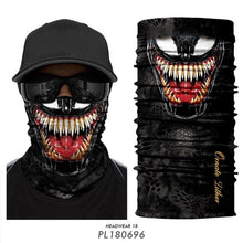 将图片加载到图库查看器,Breathable Mask Bandana Neck Gaiter Cycling Face Mask Hiking Scarves Headband Summer Balaclava Neck Gaiter Tubular Buff Bandana Scarf Headgear Bicycle Half Mask Face Cover Venom Headband Summer Men Beanie Hat Windproof Head Scarves Neck