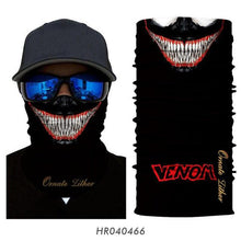 将图片加载到图库查看器,Breathable Mask Bandana Neck Gaiter Cycling Face Mask Hiking Scarves Headband Summer Balaclava Neck Gaiter Tubular Buff Bandana Scarf Headgear Bicycle Half Mask Face Cover Venom Headband Summer Men Beanie Hat Windproof Head Scarves Neck