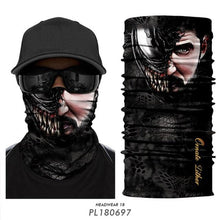 将图片加载到图库查看器,Breathable Mask Bandana Neck Gaiter Cycling Face Mask Hiking Scarves Headband Summer Balaclava Neck Gaiter Tubular Buff Bandana Scarf Headgear Bicycle Half Mask Face Cover Venom Headband Summer Men Beanie Hat Windproof Head Scarves Neck