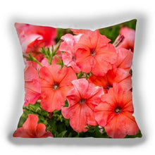 将图片加载到图库查看器,Bright Red Flower Cushion Cover Home Fashion Decoration Red Orange Pink Poppy Flowers Decorative Throw Pillow Cover Case Cushion Home Living Room Pillow Case Super Soft Short Plush Cushion Cover 45x45CM