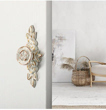 Load image into Gallery viewer, Bronze Door Handles Cabinet Handle Antique Cabinet Pulls Wardrobe Drawer Knobs Zinc Alloy Cupboard Furniture Hardware Center Shabby Chic Drawer Pulls Handles Antique Bronze Kitchen Cabinet Drop Bail Pulls Handles
