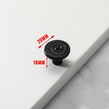 Load image into Gallery viewer, Bronze Door Handles Cabinet Handle Antique Cabinet Pulls Wardrobe Drawer Knobs Zinc Alloy Cupboard Furniture Hardware Center Shabby Chic Drawer Pulls Handles Antique Bronze Kitchen Cabinet Drop Bail Pulls Handles