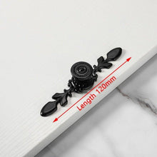 Load image into Gallery viewer, Bronze Door Handles Cabinet Handle Antique Cabinet Pulls Wardrobe Drawer Knobs Zinc Alloy Cupboard Furniture Hardware Center Shabby Chic Drawer Pulls Handles Antique Bronze Kitchen Cabinet Drop Bail Pulls Handles