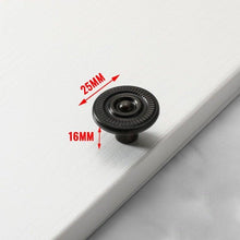 Load image into Gallery viewer, Bronze Door Handles Cabinet Handle Antique Cabinet Pulls Wardrobe Drawer Knobs Zinc Alloy Cupboard Furniture Hardware Center Shabby Chic Drawer Pulls Handles Antique Bronze Kitchen Cabinet Drop Bail Pulls Handles