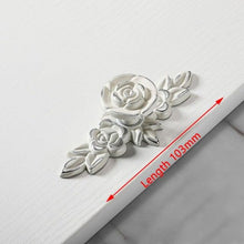 Load image into Gallery viewer, Bronze Door Handles Cabinet Handle Antique Cabinet Pulls Wardrobe Drawer Knobs Zinc Alloy Cupboard Furniture Hardware Center Shabby Chic Drawer Pulls Handles Antique Bronze Kitchen Cabinet Drop Bail Pulls Handles